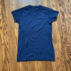 Lululemon swiftly tech short sleeve tee navy blue